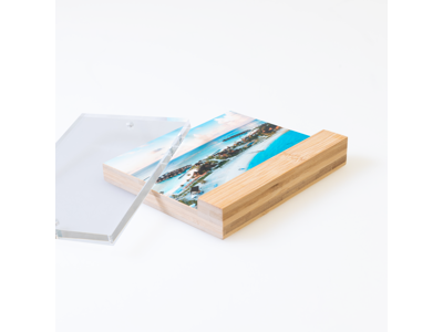 Securit Bamboo frame with magnet 10x15cm