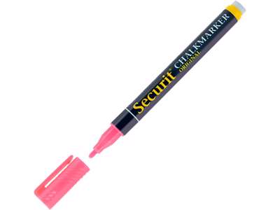 Securit Kridtmarker 1-2mm pink
