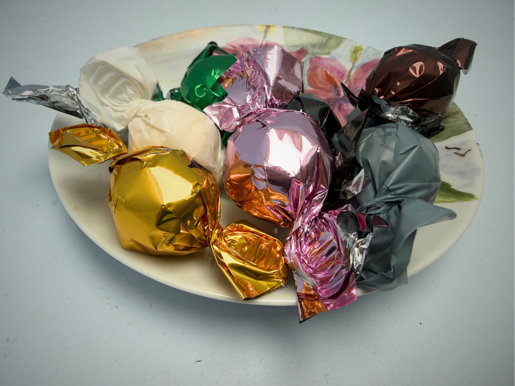 Mixet chokoladekugler 1 kg