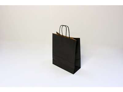 Carrying bags black no.1 twisted handle