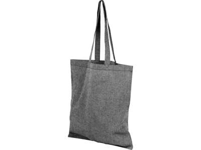 Tote bags black melange