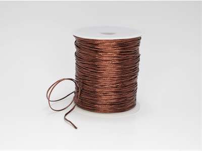 Cording metal snor brunt 1mmx200m
