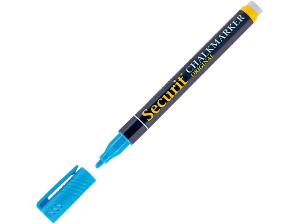 Securit Kridtmarker 1-2mm blå