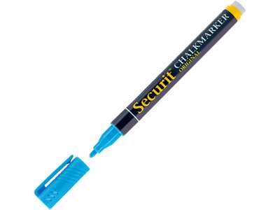 Securit Kridtmarker 1-2mm blå
