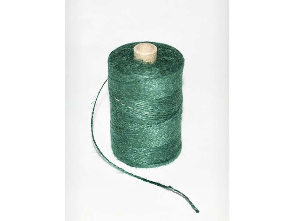 Green jute twine 150 m.