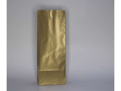 Kaffepose - Tepose guld 1 kg pakke med 100 stk.