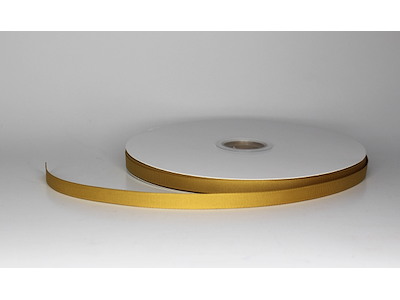 Silkebånd 9mm rillet Dijon 91 meter