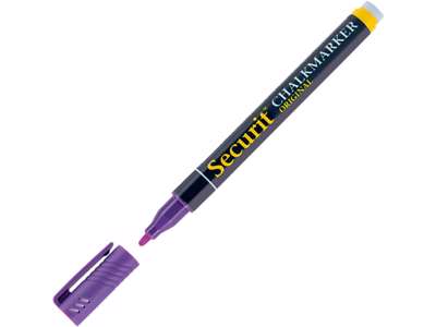 Securit Kridtmarker 1-2mm violet