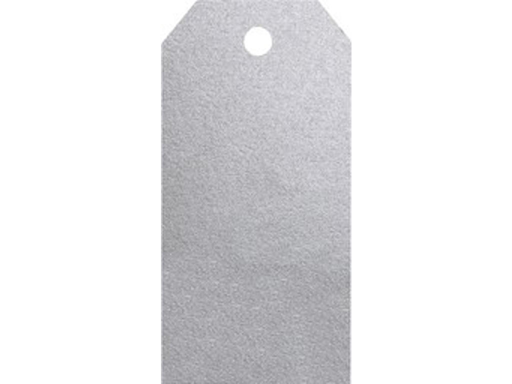 Manilla Tags 110g - Sølv