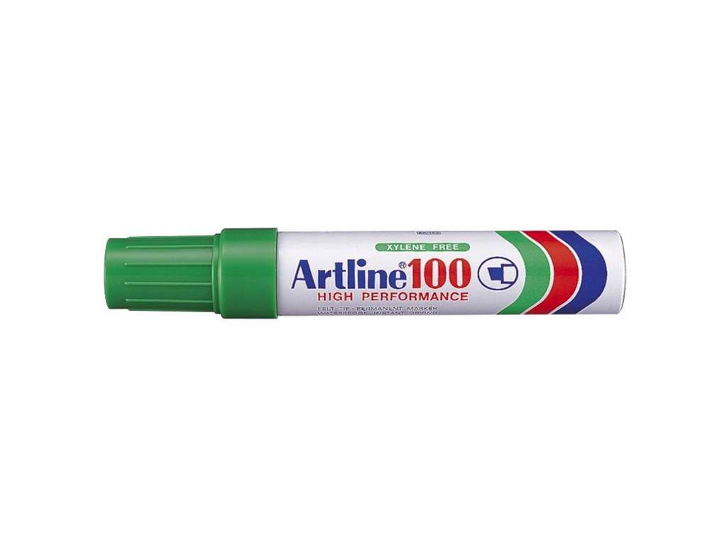 Artline 100 markers green 7.5 - 12 mm.