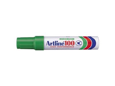 Artline 100 marker grøn 7,5 - 12 mm.