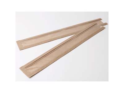  Flutes bag brown w/ window