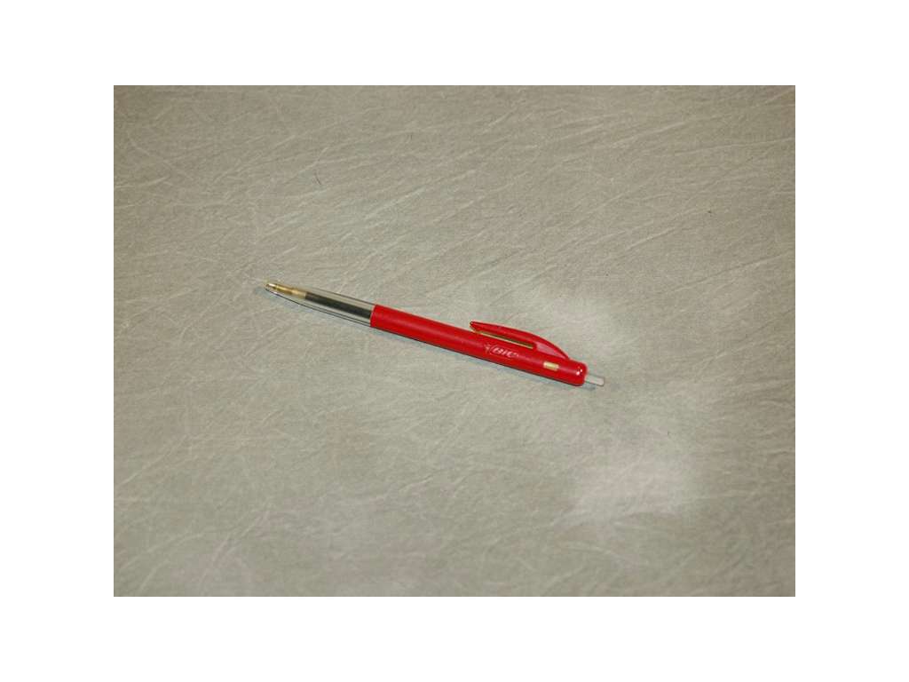 BIC ballpoint pen red