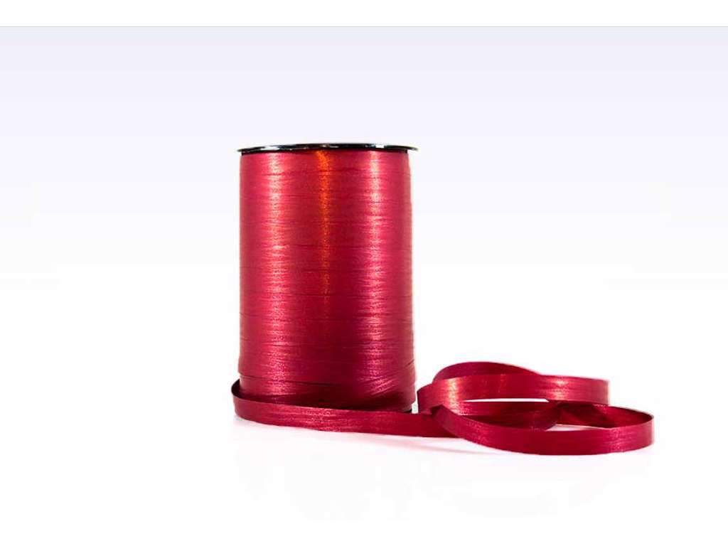 Gavebånd matline mørk rød