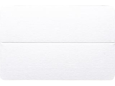 Bordkort dobbelte 107×70mm Hvid
