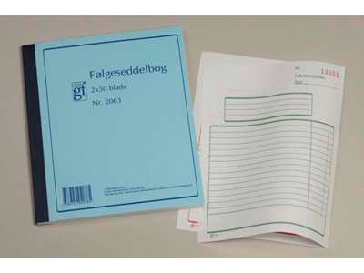 Delivery note book GF2063