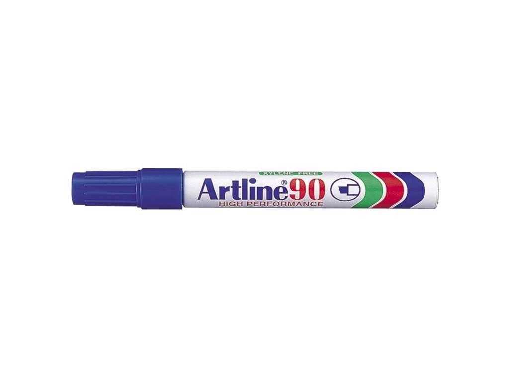 Artline 90 marker blå 2,0 - 5,0 mm.