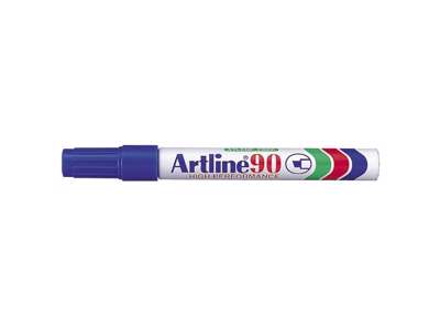 Artline 90 marker blå 2,0 - 5,0 mm.