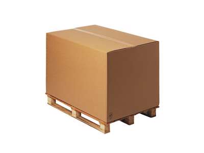 Transportkasse 118x78x72,5 mm,  2-lags ekstra kraftig.