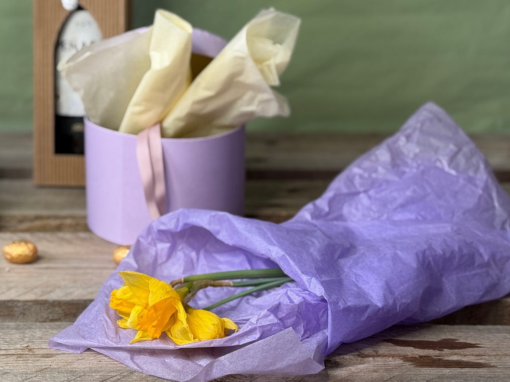 Silkepapir nr.18 lavendel / lyslilla