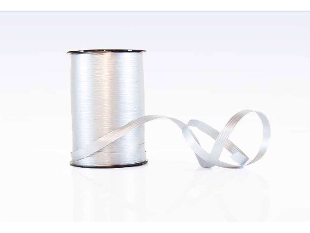 Gift ribbon matline silver