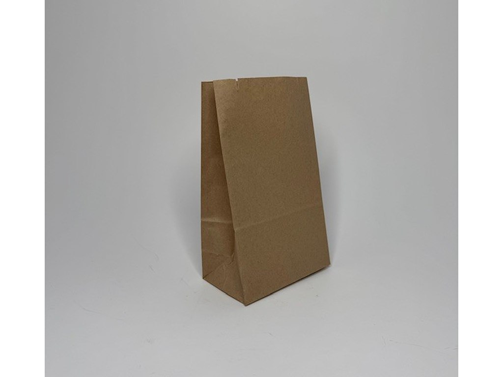 Brown paperbags 12x7x20cm (1000 pieces)