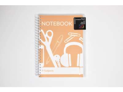 Notebook A5 - 9 tabs