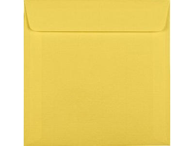 Square Envelopes 110g Yellow