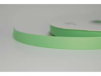 Silkebånd 16mm rillet mint 91m