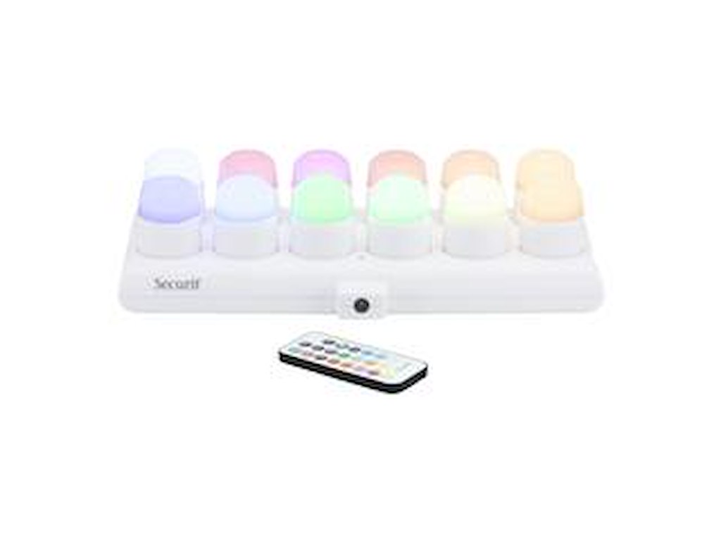 LED Amsterdam Fyrfadslys (12 stk.) Securit