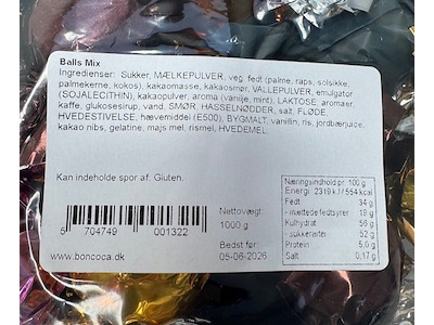 Chocolate mixed colours 1 kg