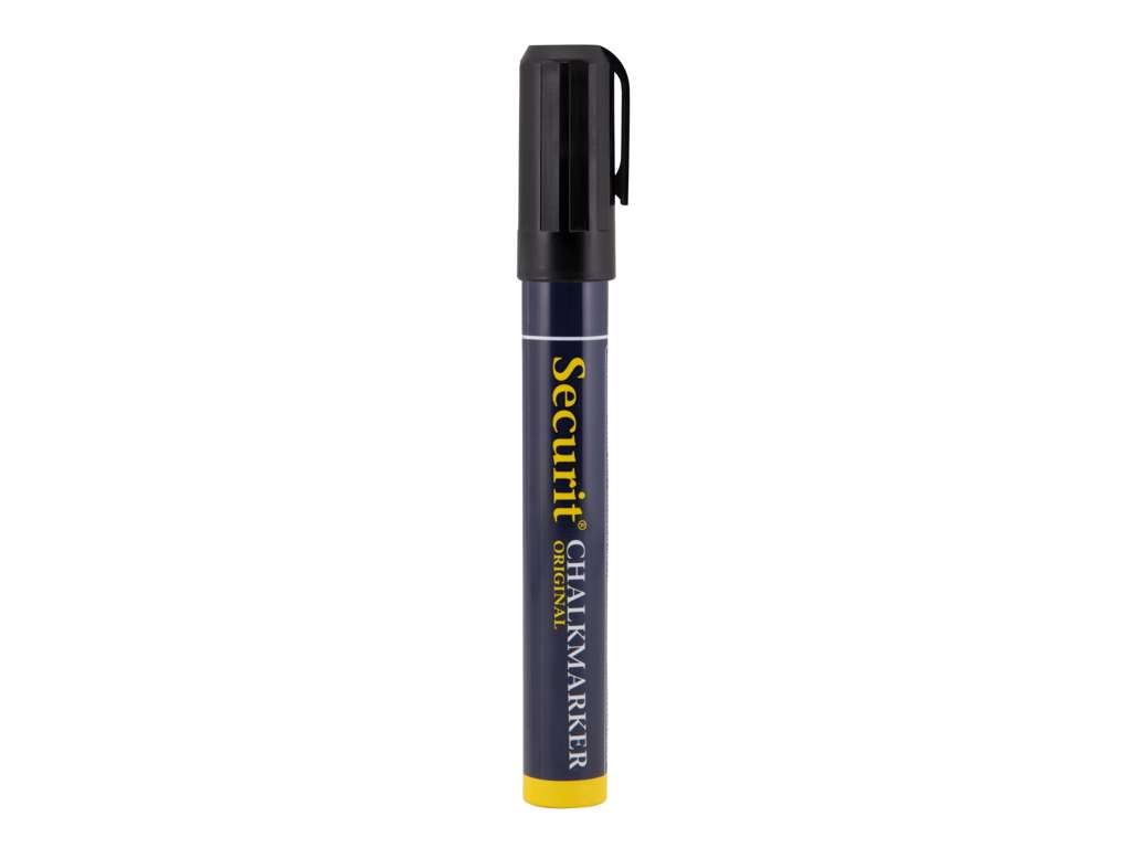 Securit kridtmarker 2-6mm sort