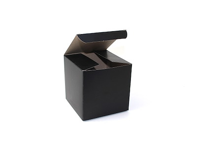 Gift box 10x10x10 cm black