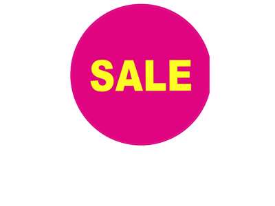 Labels ø 20cm SALE 2 coloured