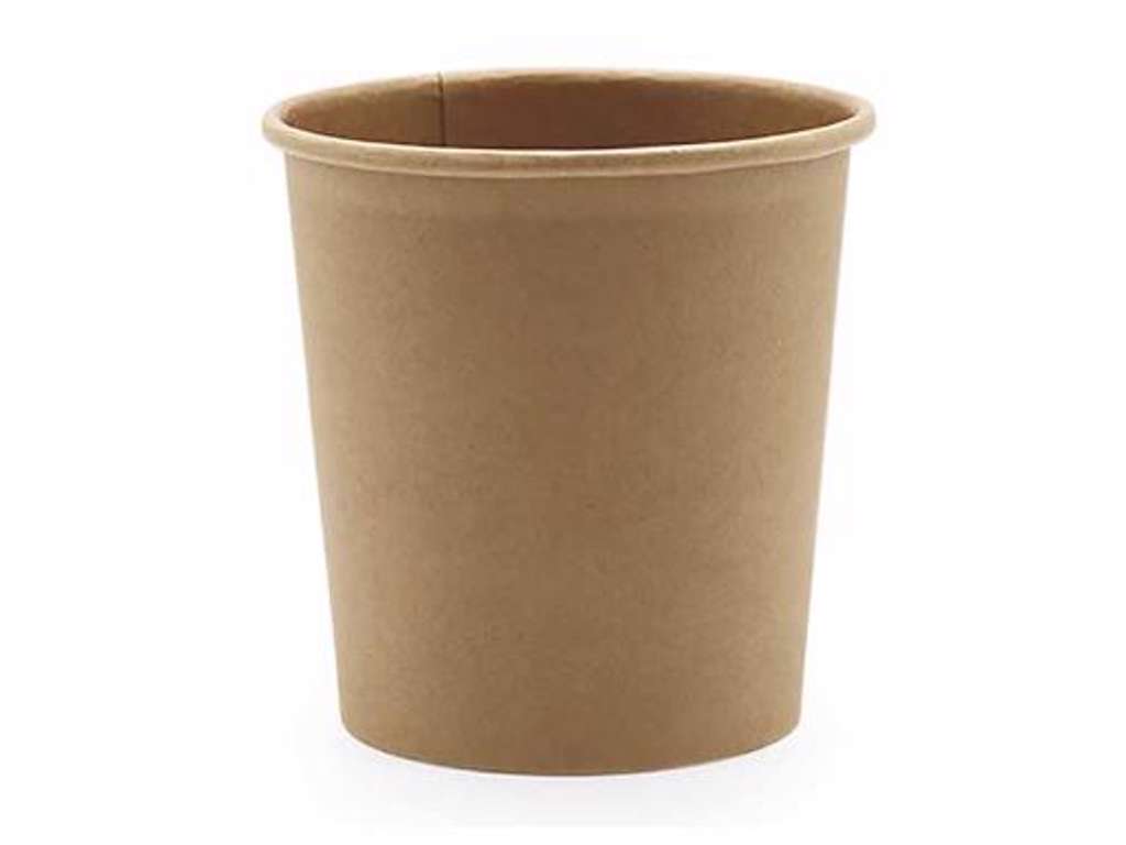 Soup cup cardboard 16oz/450 ml. brown