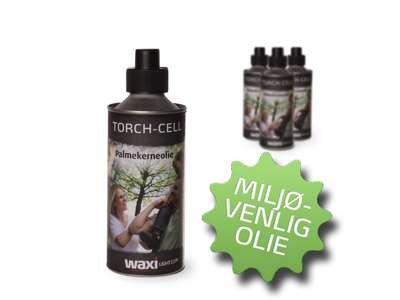 Lamp oil refill for outdoor torch