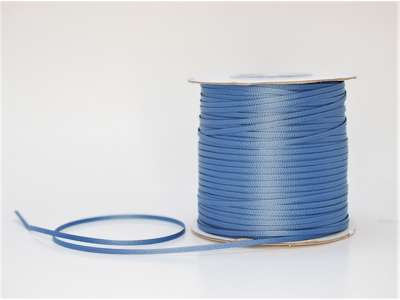 Silkebånd 3mm x 320 meter smoke blue