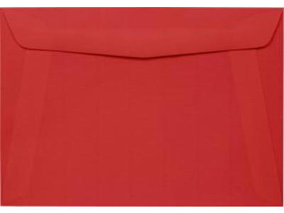 C5 Kuverter Rød 110g 162x229mm (50)