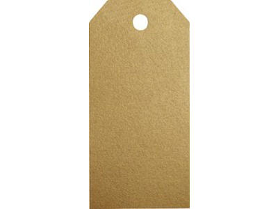 Manilla Tags 110g - Guld
