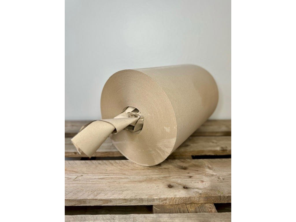 Pakkepapir 35cmx450m genbrugspapir