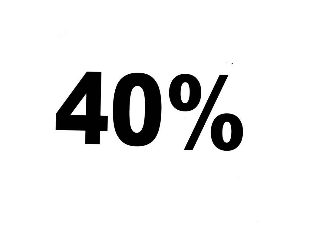 Etiketter ø 20cm 40% hvid