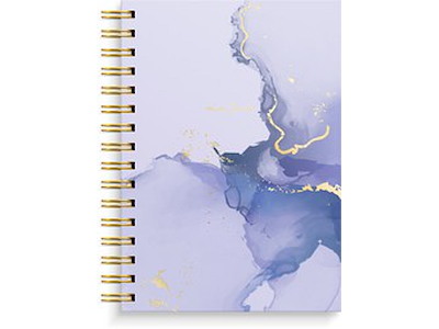 Notesbog A5 Marble spiralryg
