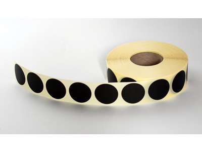 Labels Ø30m black