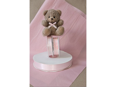 Bamse mor/barn lyserød