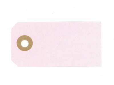Manilla tags 93 5x10cm pink