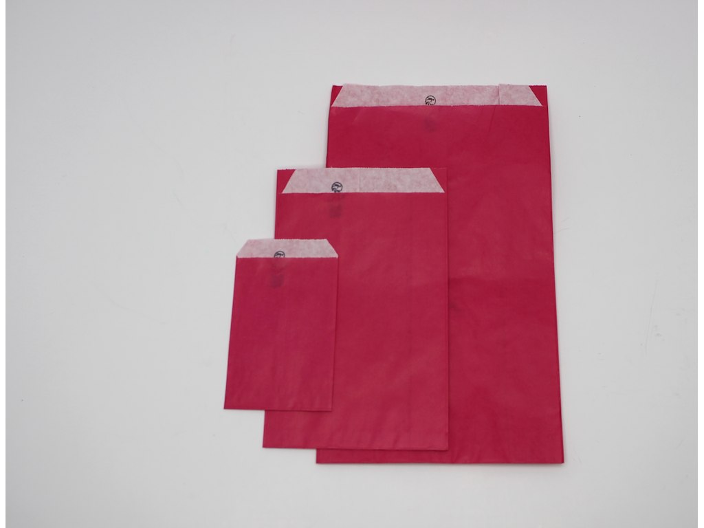 Giftbags pink 16/8x27cm (250 pcs)