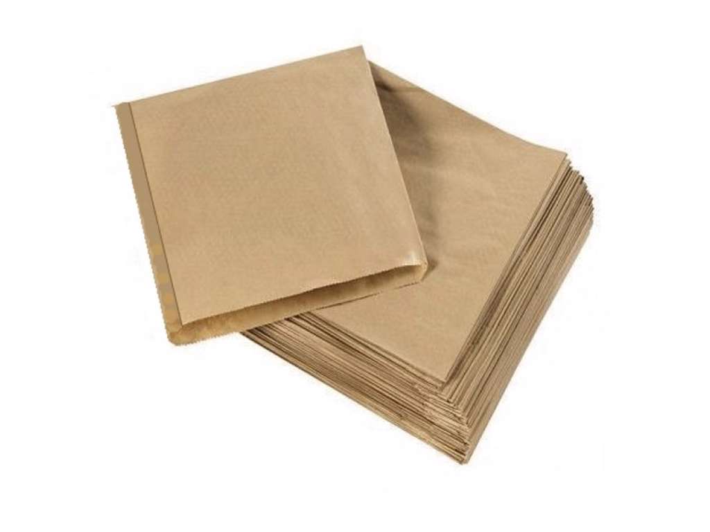 Burger pocket brown 15x18 cm. package of 1000 pcs.