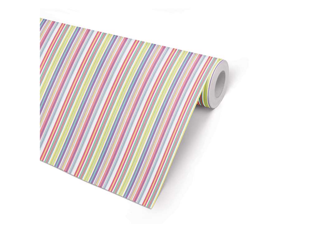 Multistribet gavepapir 57cm