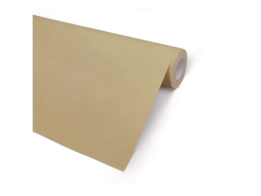 Guld gavepapir 57cm x 157meter FSC papir