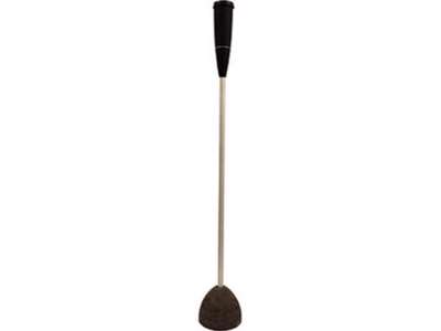 Torch outdoors 170 cm. high with wooden shaft on concrete base